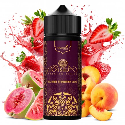 Bisha Nectarine Strawberry Guava Longfill 20ml for 120ml