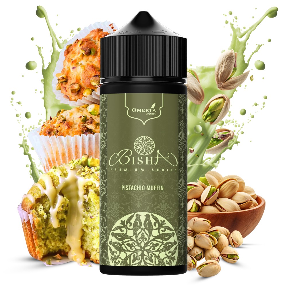 Bisha Pistachio Muffin Longfill 20ml for 120ml