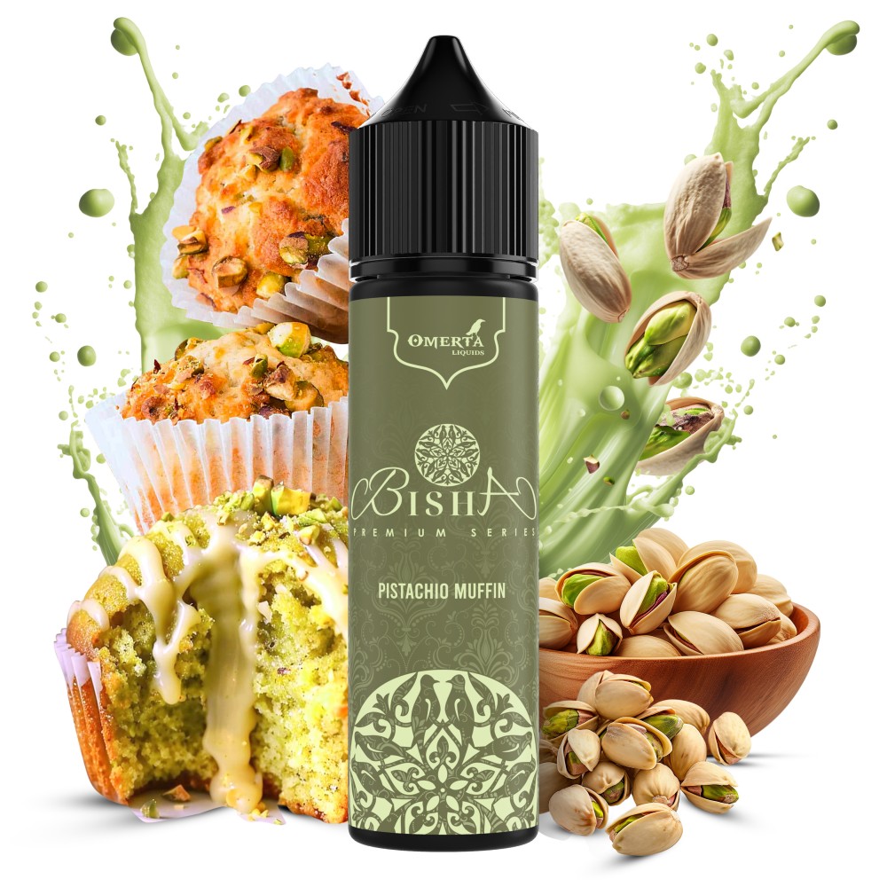 Bisha Pistachio Muffin Longfill 10ml for 60ml