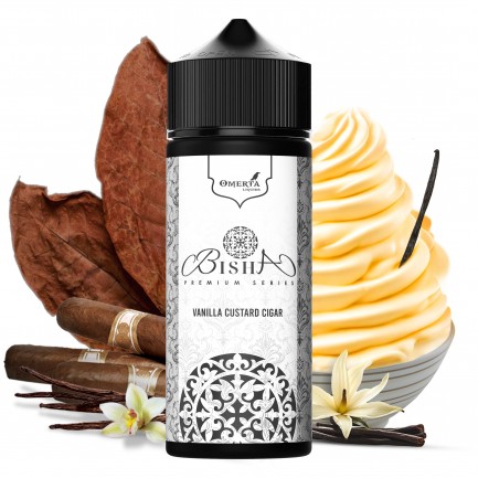 Bisha Vanilla Custard Cigar Longfill 20ml for 120ml