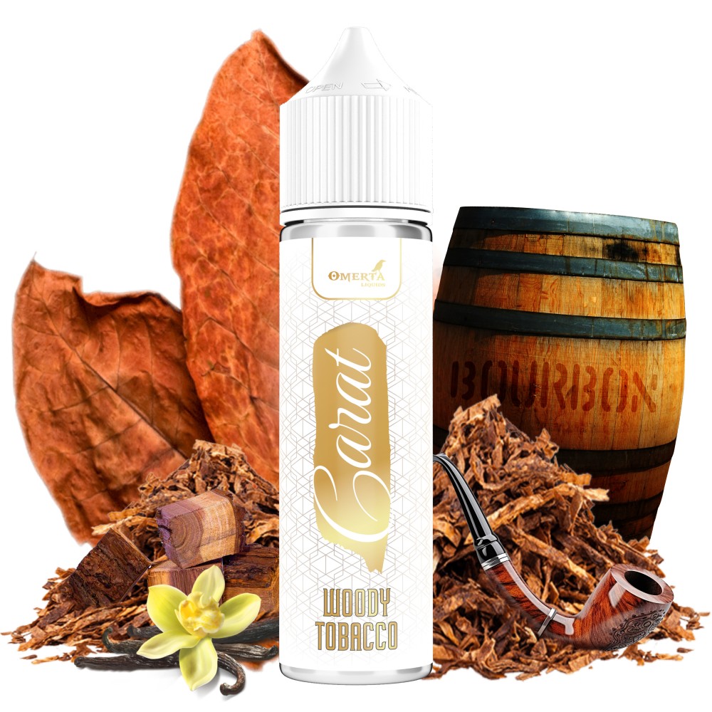 Carat Woody Tobacco Longfill 10ml for 60ml