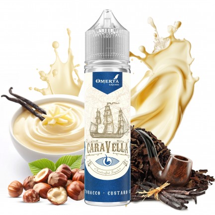 Caravella Pipe Tobacco Custard Cream Longfill 15ml for 60ml