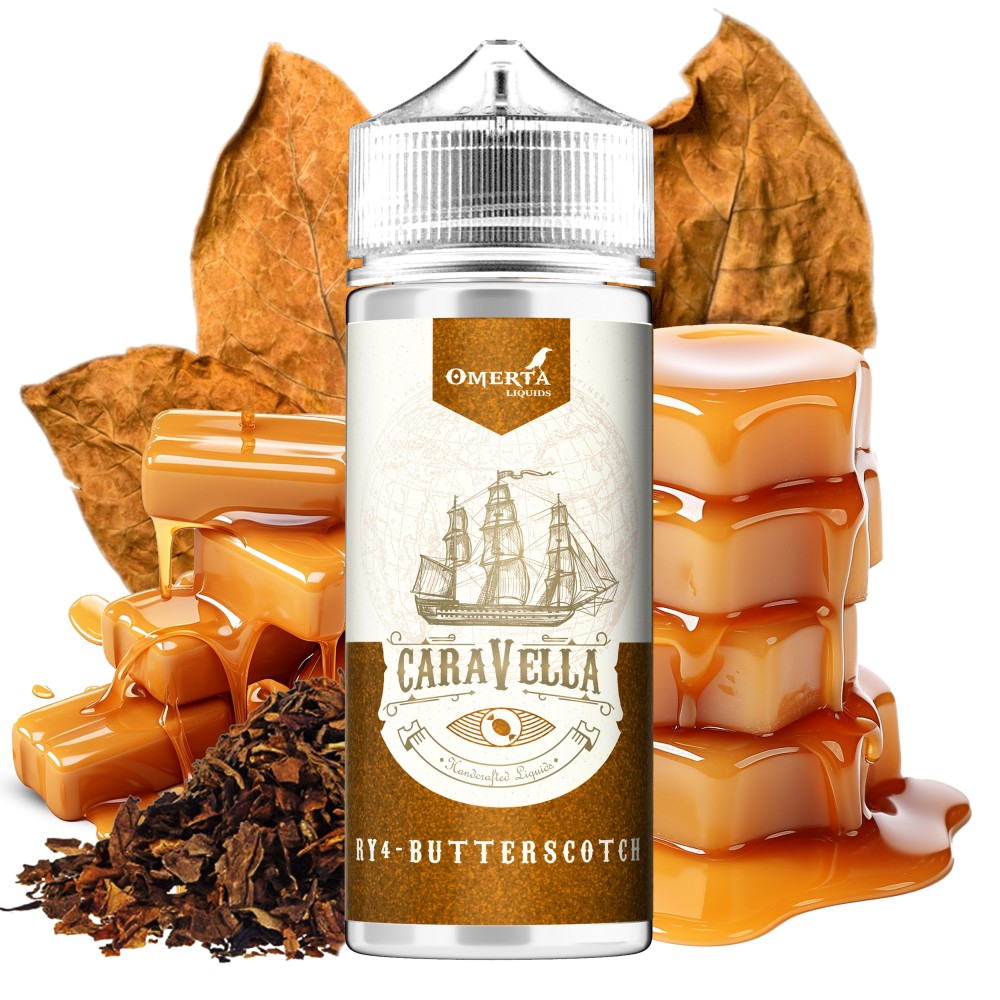 Caravella Ry4 Butterscotch Longfill 30ml for 120ml