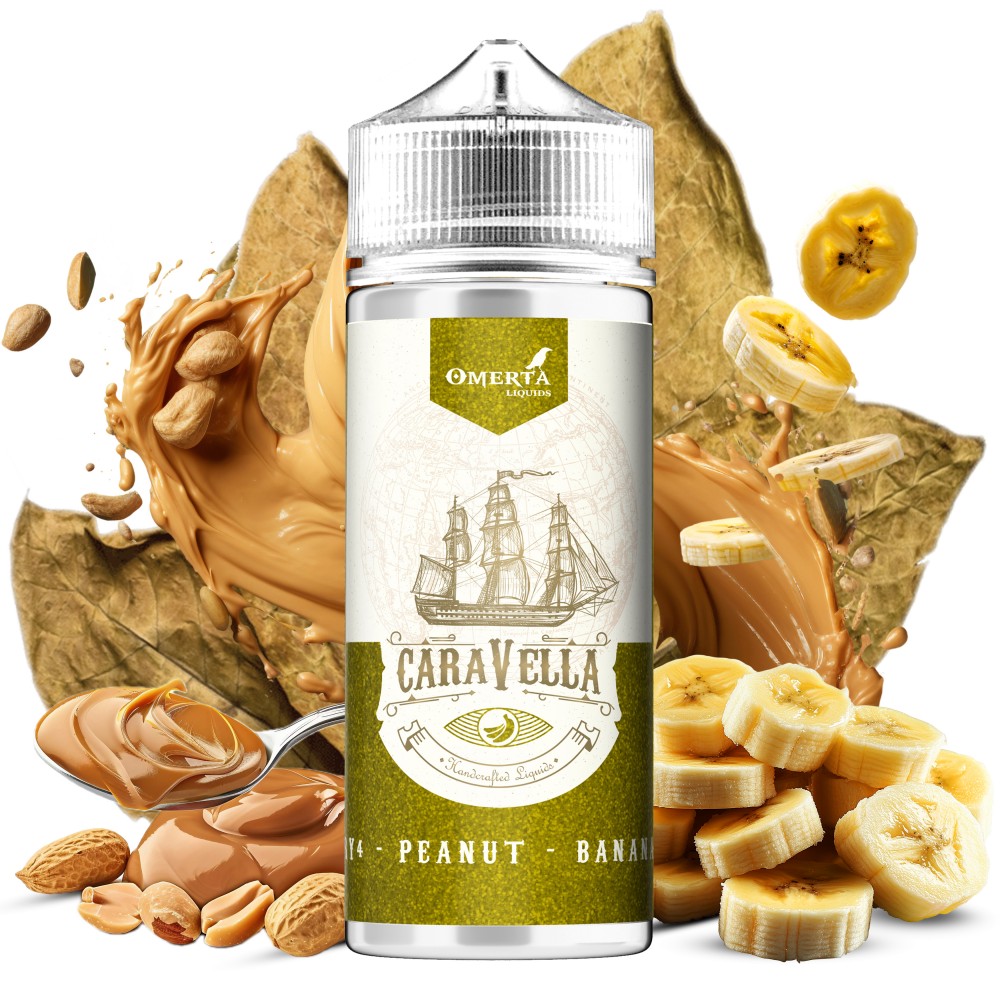 Caravella Ry4 Peanut Banana Longfill 30ml for 120ml