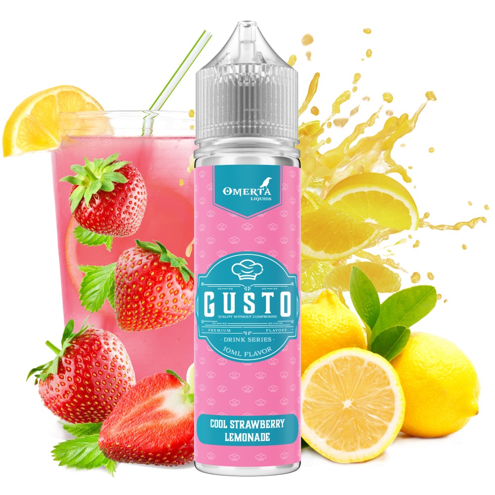 Gusto Cool Strawberry Lemonade Longfill 10ml for 60ml