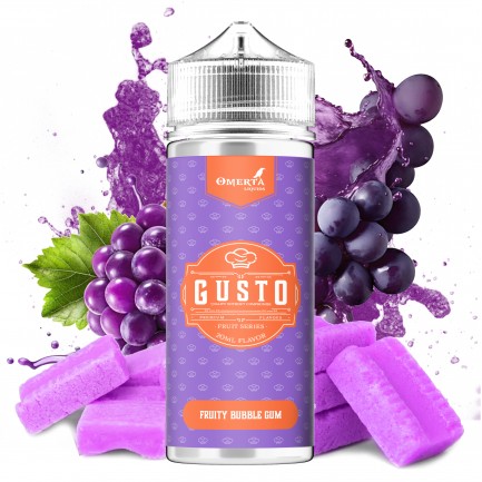 Gusto Fruity Bubble Gum Longfill 20ml for 120ml