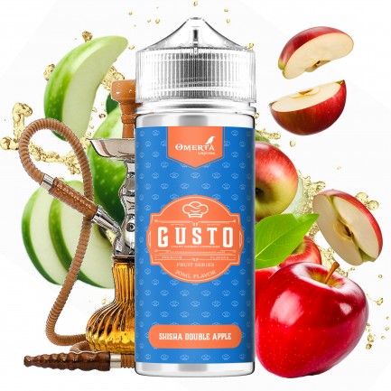 Gusto Shisha Double Apple Longfill 20ml for 120ml