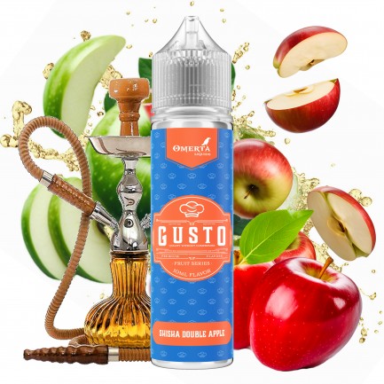 Gusto Shisha Double Apple Longfill 10ml for 60ml