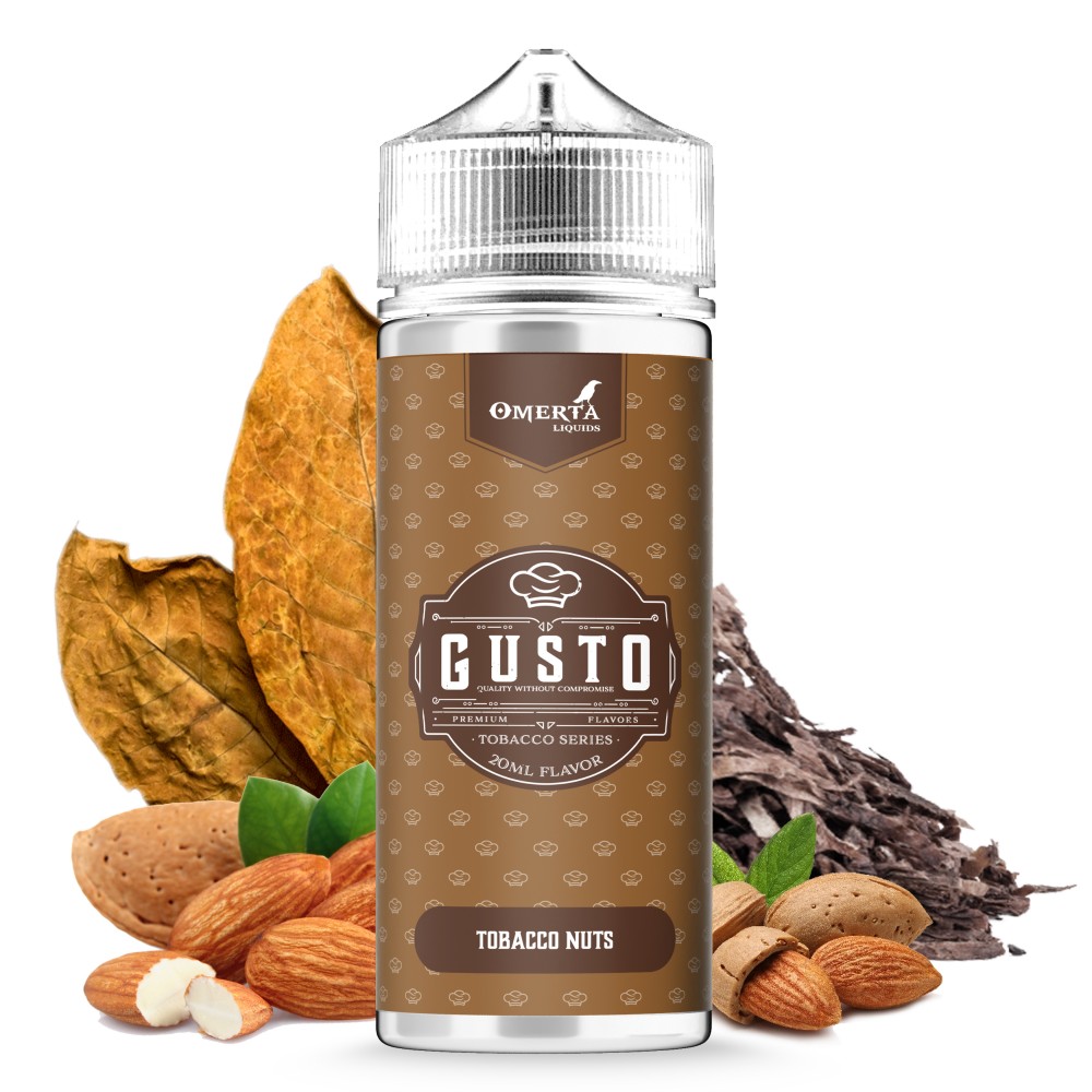 Gusto Tobacco Nuts Longfill 20ml for 120ml