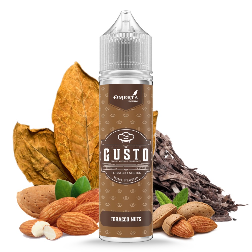 Gusto Tobacco Nuts Longfill 10ml for 60ml