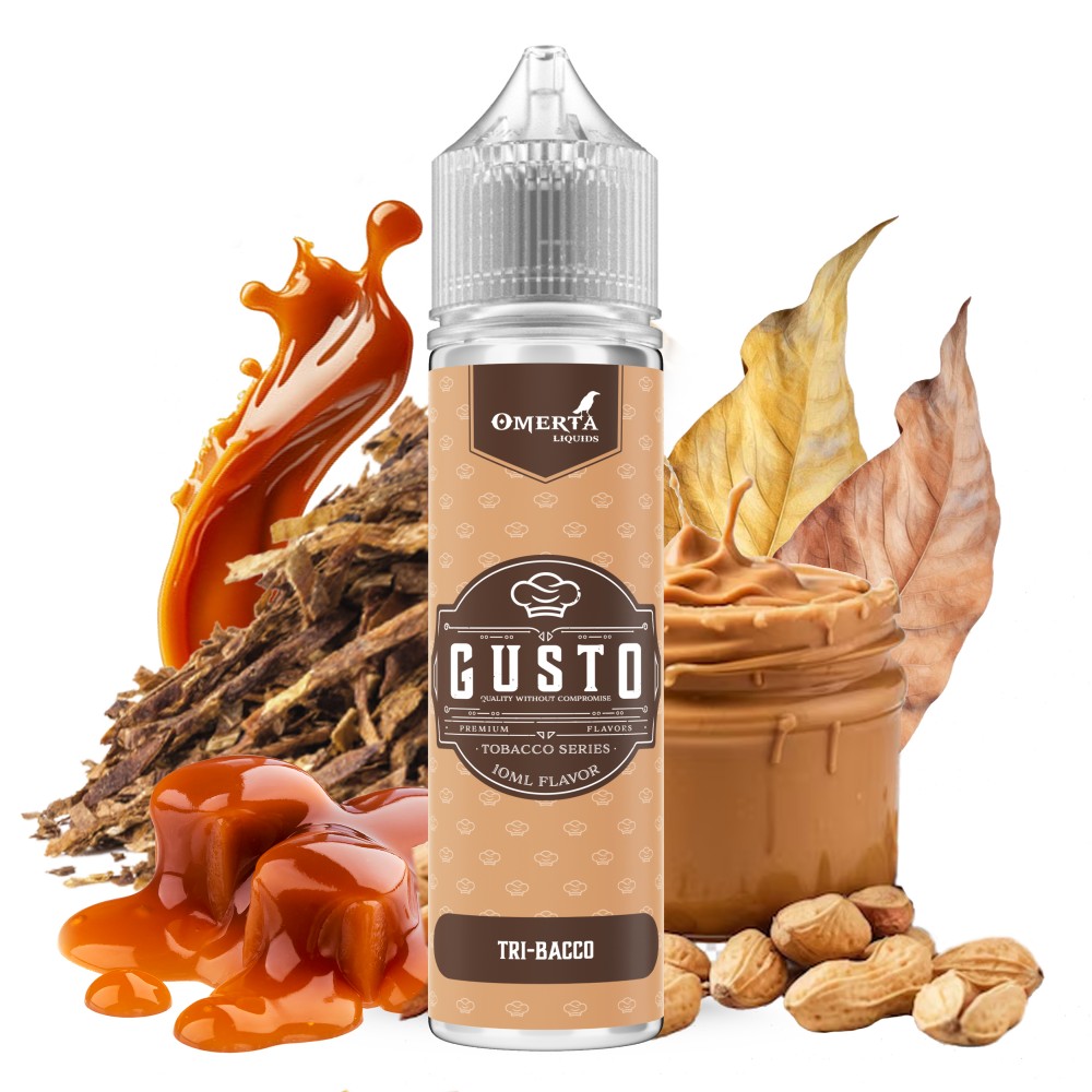 Gusto Tri-Bacco Longfill 10ml for 60ml