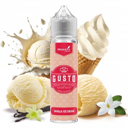 Gusto Vanilla Ice Cream Longfill 10ml for 60ml