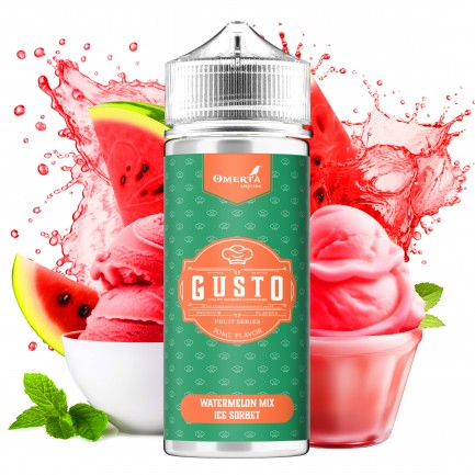 Gusto Watermelon Mix Ice Sorbet Longfill 20ml for 120ml