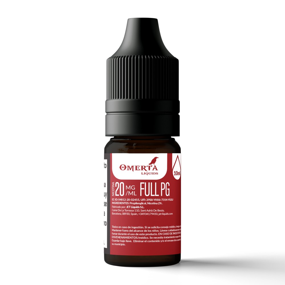 Omerta Nicotina 10ml 20mg/ml Full PG