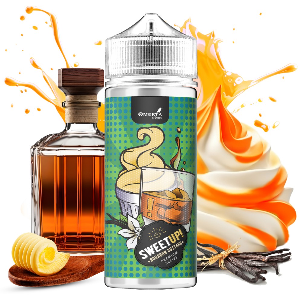 SweetUp Bourbon Custard Longfill 30ml for 120ml