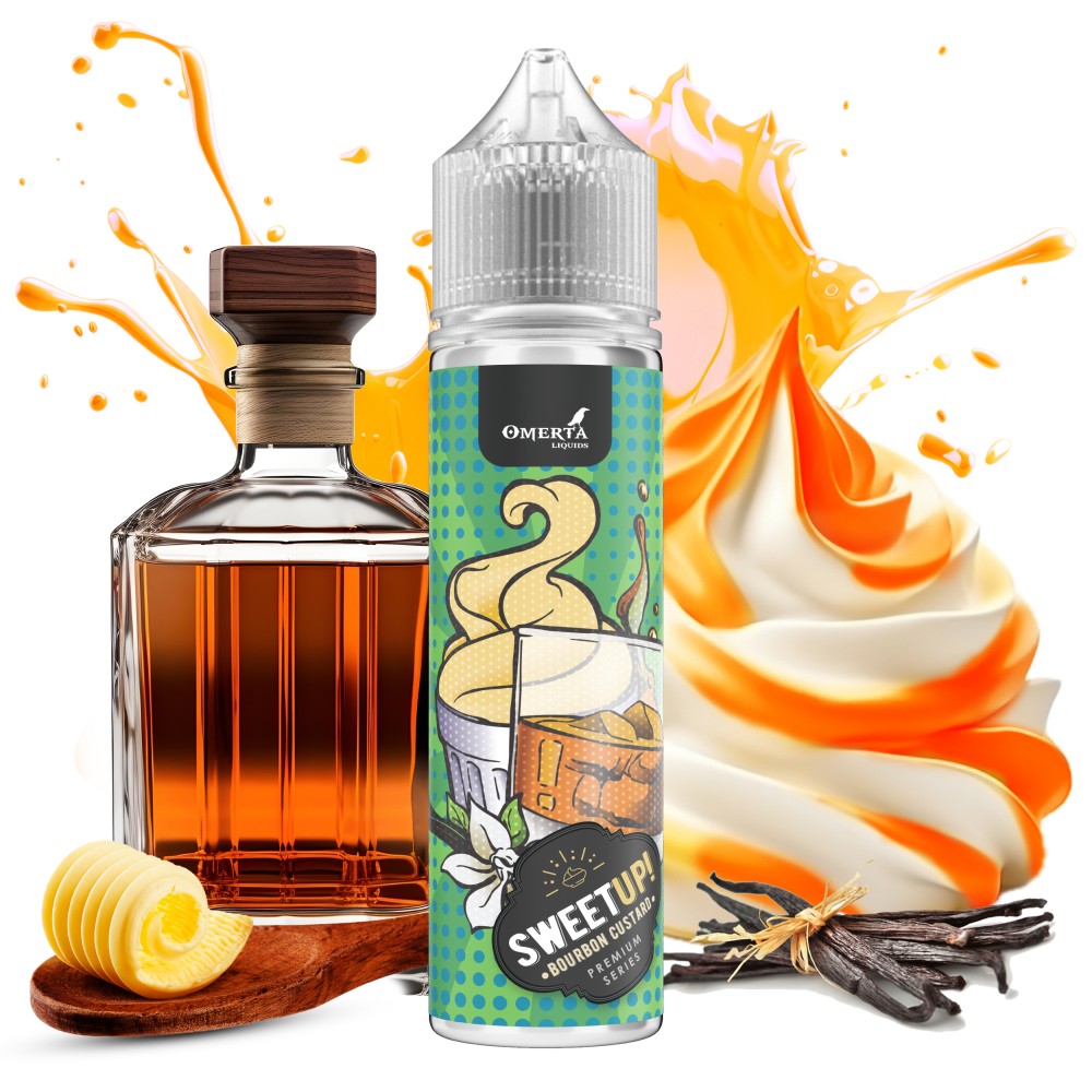 SweetUp Bourbon Custard Longfill 15ml for 60ml