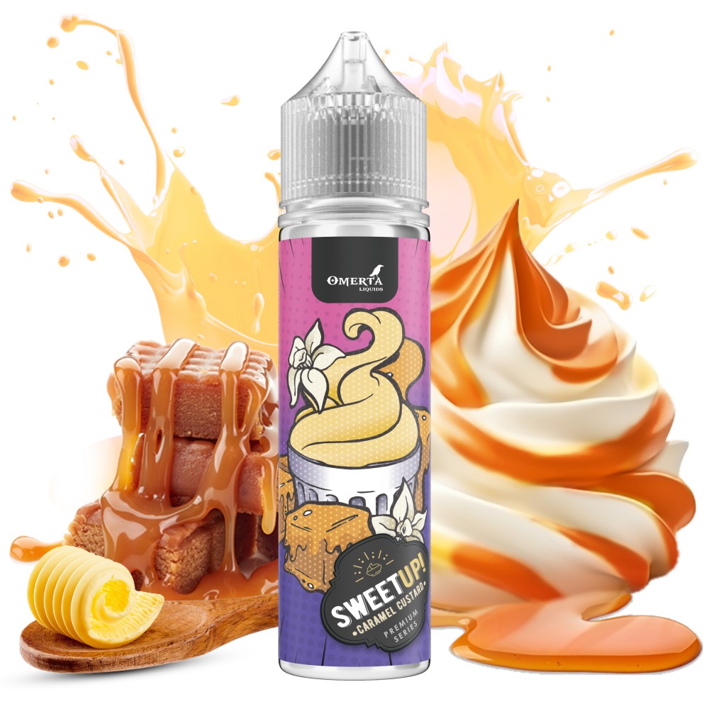 SweetUp Caramel Custard Longfill 15ml for 60ml