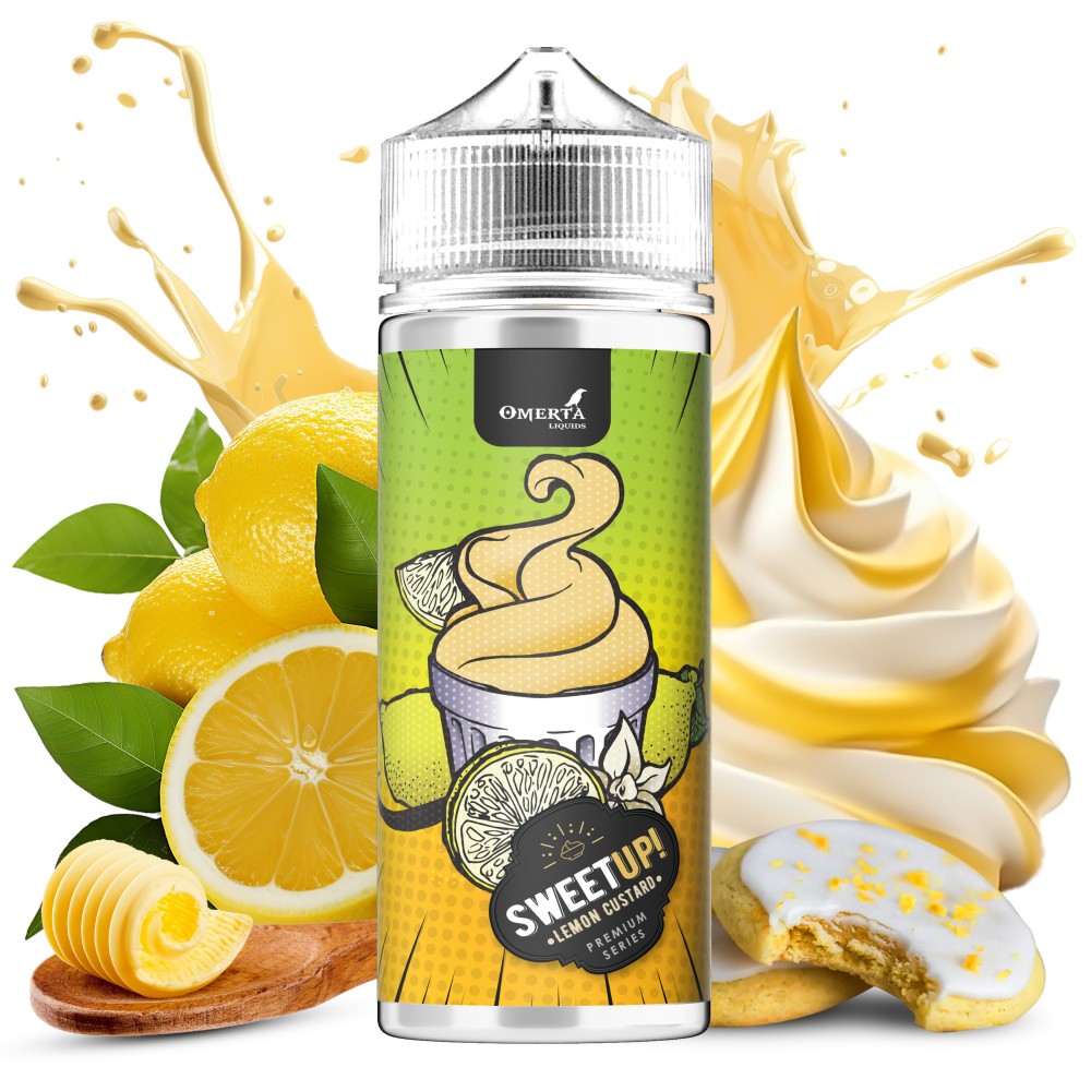 SweetUp Lemon Custard Longfill 30ml for 120ml