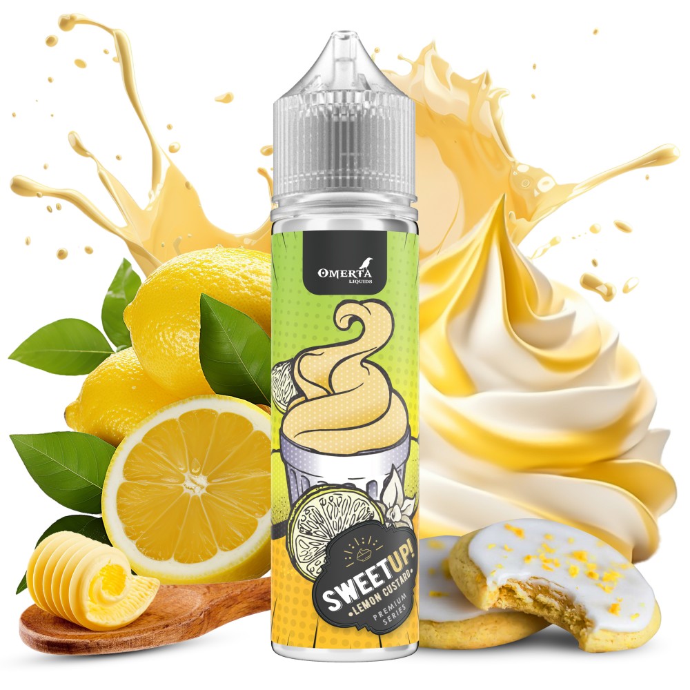 SweetUp Lemon Custard Longfill 15ml for 60ml