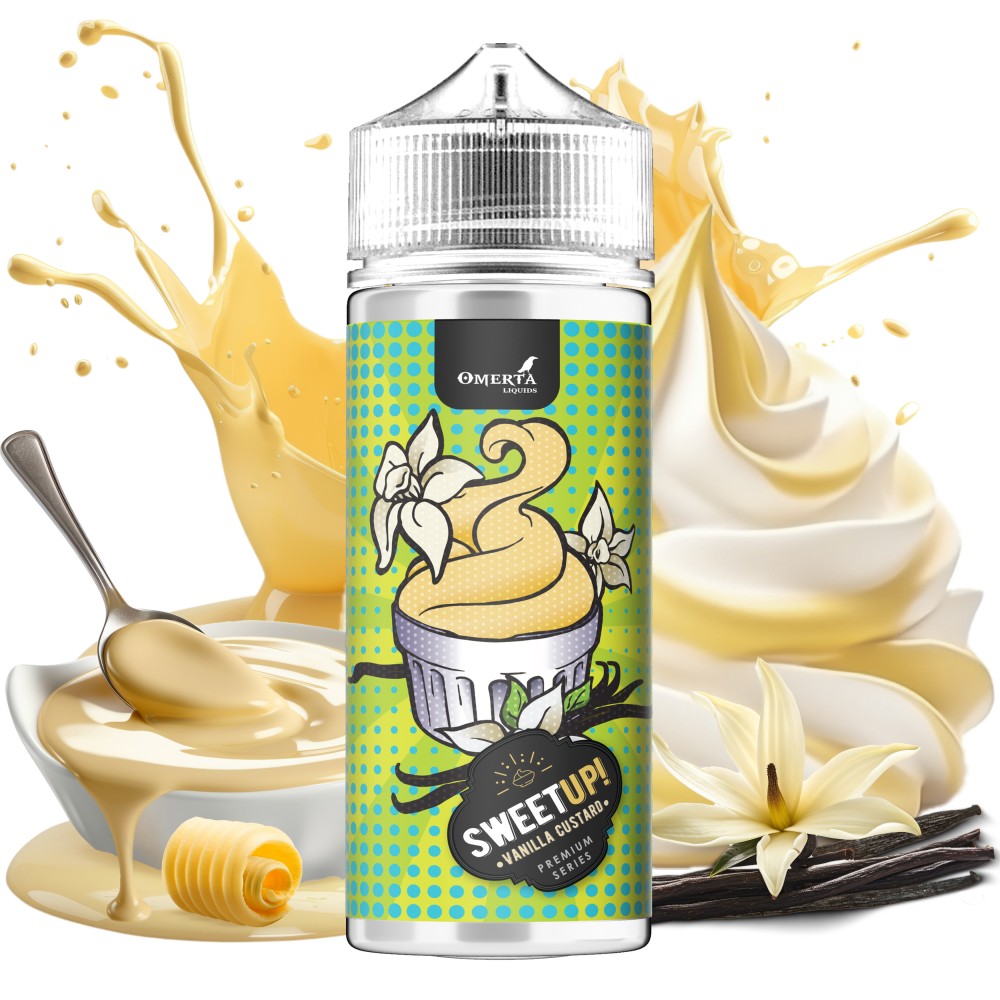 SweetUp Vanilla Custard Longfill 30ml for 120ml