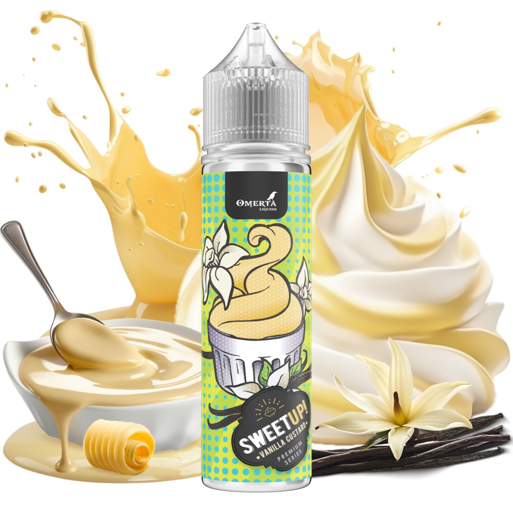 SweetUp Vanilla Custard Longfill 15ml for 60ml