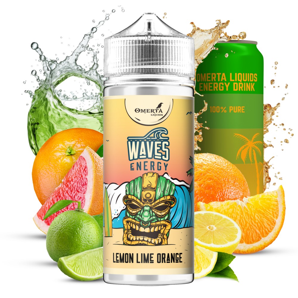 Waves Energy Lemon Lime Orange Longfill 30ml For 120ml