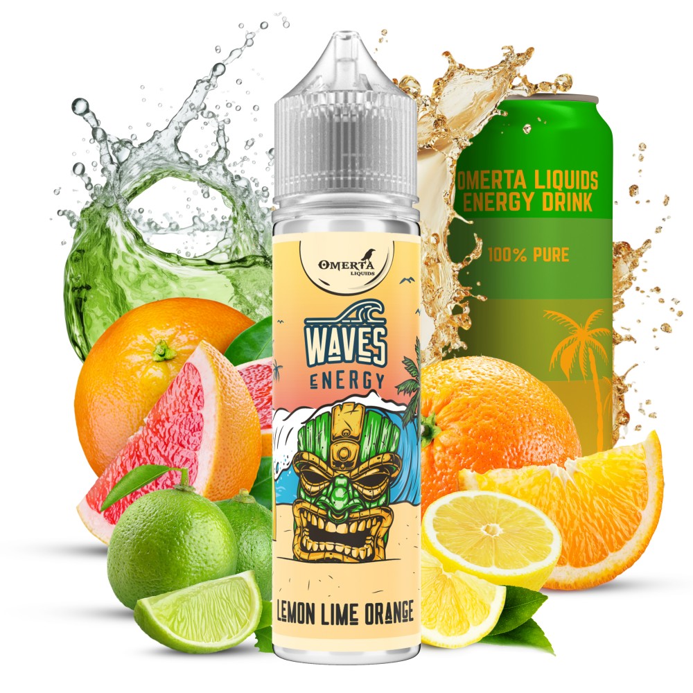 Waves Energy Lemon Lime Orange Longfill 15ml For 60ml