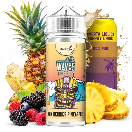 Waves Energy Mix Berries Pineapple Longfill 30ml For 120ml