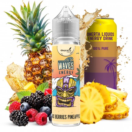 Waves Energy Mix Berries Pineapple Longfill 15ml For 60ml