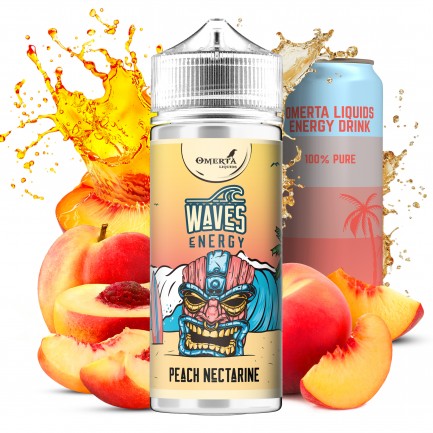 Waves Energy Peach Nectarine Longfill 30ml For 120ml