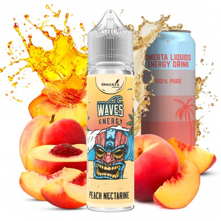 Waves Energy Peach Nectarine Longfill 15ml For 60ml