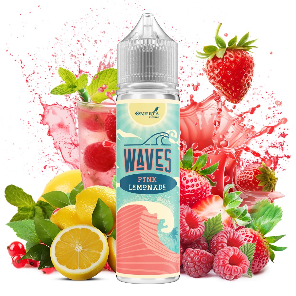 Waves Pink Lemonade Longfill 15ml for 60ml