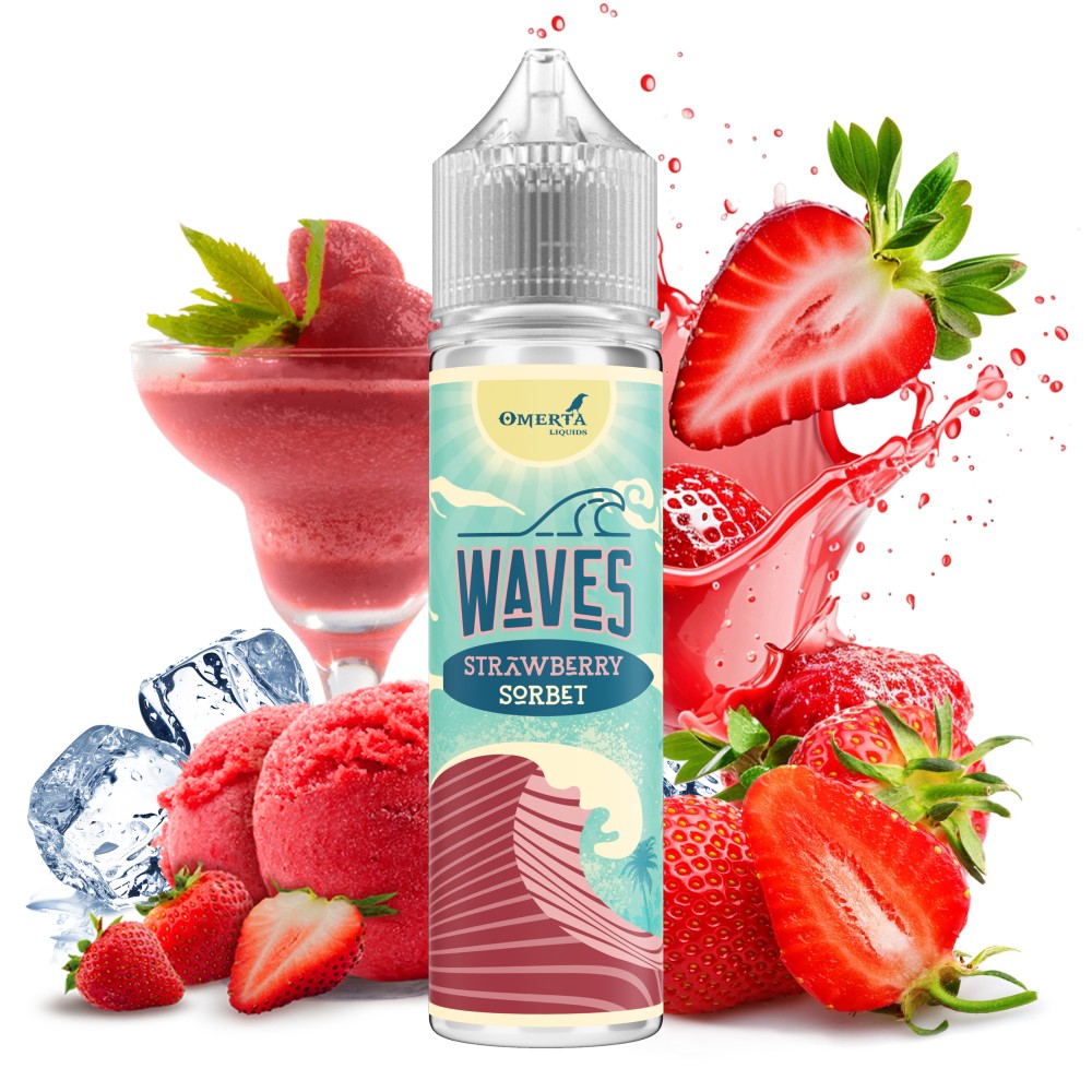 Waves Strawberry Sorbet Longfill 15ml for 60ml