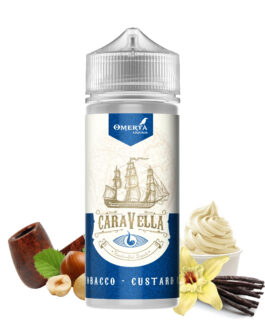 Caravella Pipe Tobacco Custard Cream Shortfill 100ml